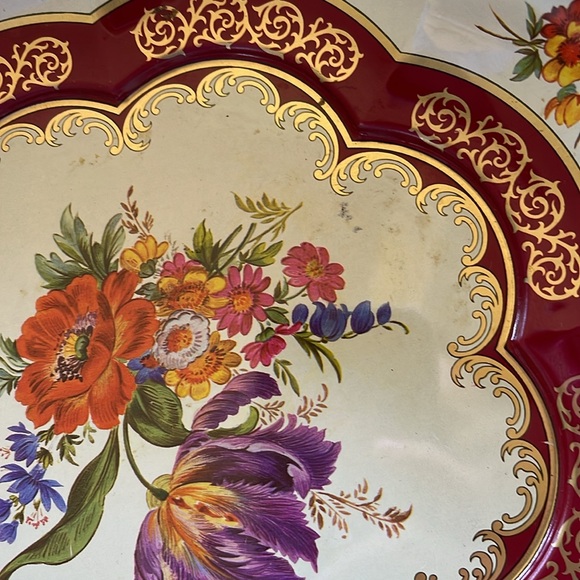 Set of 3 Vintage Tin Daher Decorated Ware - Picture 6 of 7